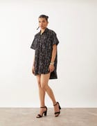 NIKO DRESS - BLACK view 2