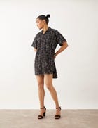 NIKO DRESS - BLACK view 5