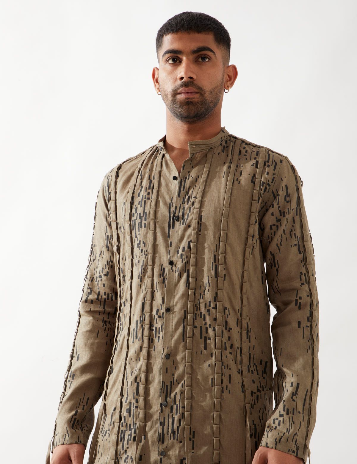 COLTON BRICKS KURTA - OLIVE - image 2