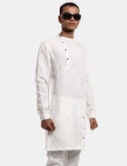 Sherwood - Kurta - Lines - White view 2