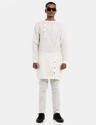 Sherwood - Kurta - Lines - White view 4