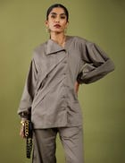 VOLA SHIRT - ASH GREY view 4