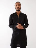 MATEO KURTA - BLACK view 1
