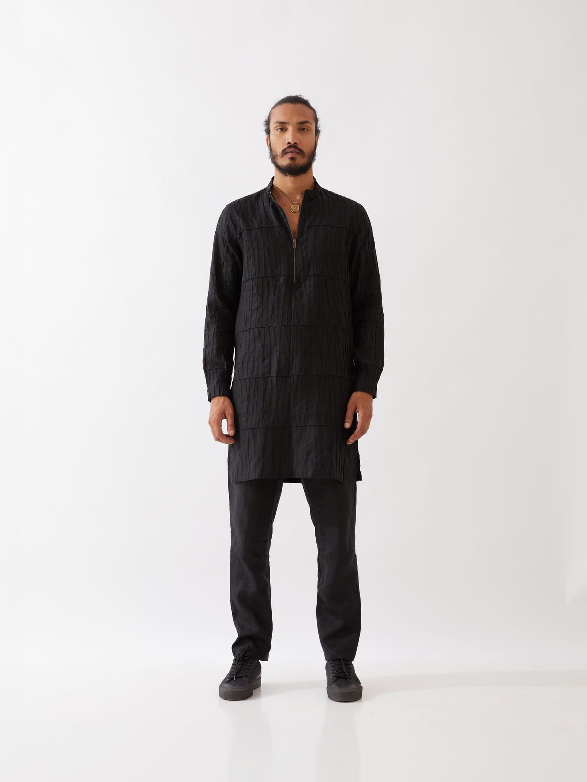 MATEO KURTA - BLACK - image 5