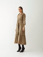 MAVI DRESS - MUSHROOM view 2