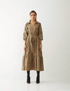 MAVI DRESS - MUSHROOM view 4