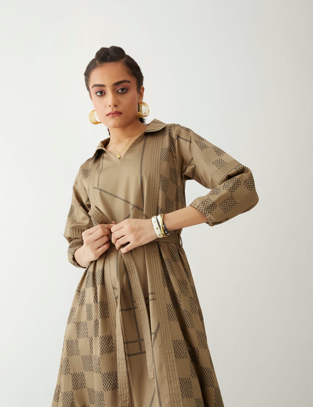MAVI DRESS - MUSHROOM - image 5