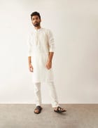 ROAN - KURTA - WHITE view 5