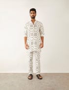 TISBA BALANCE TWIN  SHIRT SET - WHITE view 1