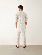 TISBA BALANCE TWIN  SHIRT SET - WHITE view 3