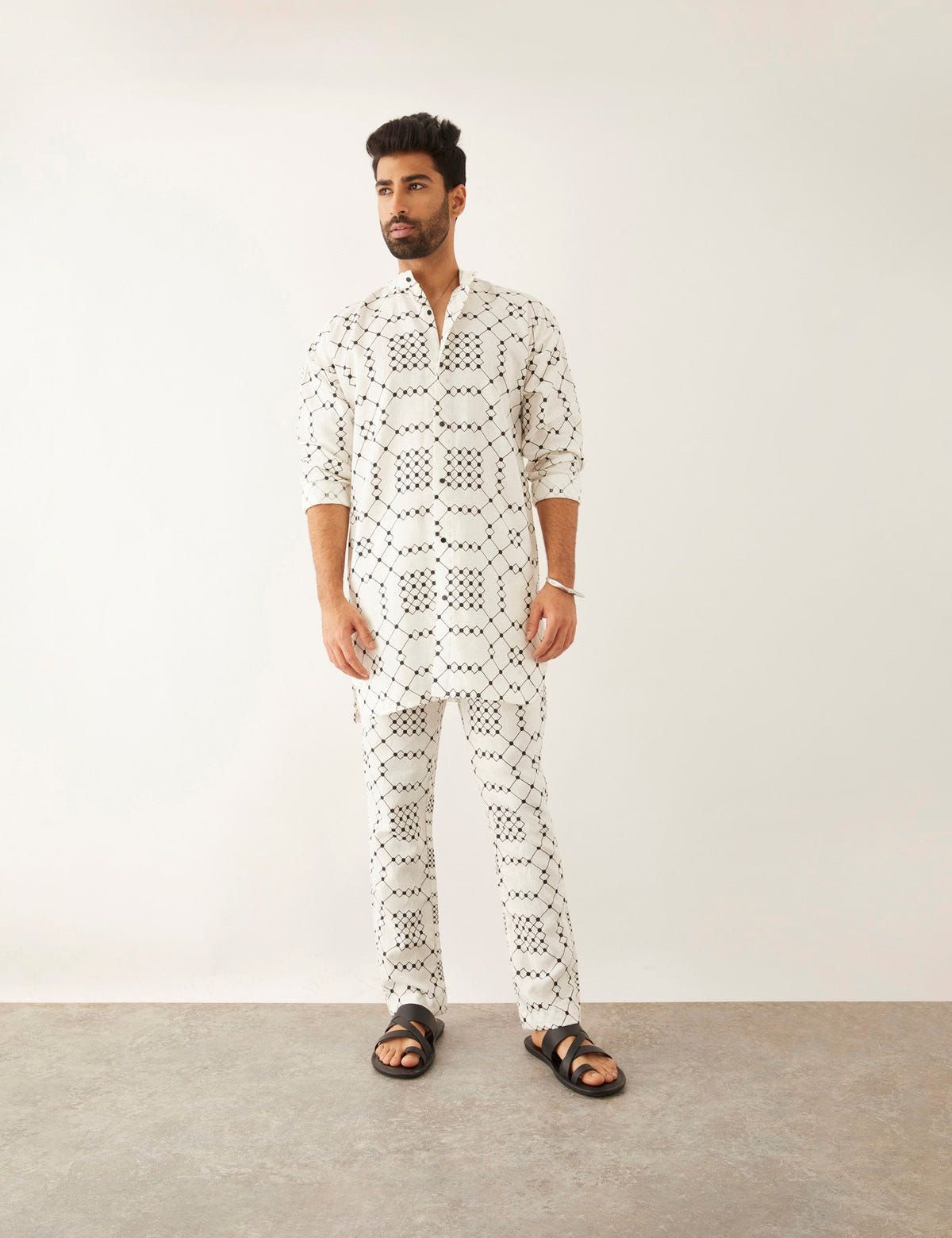 TISBA BALANCE TWIN  SHIRT SET - WHITE - image 5
