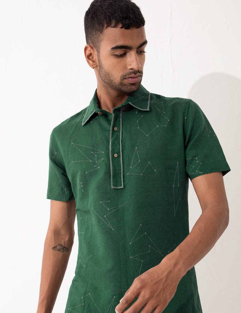 FENTER DOTO TO DOT SHIRT - GREEN