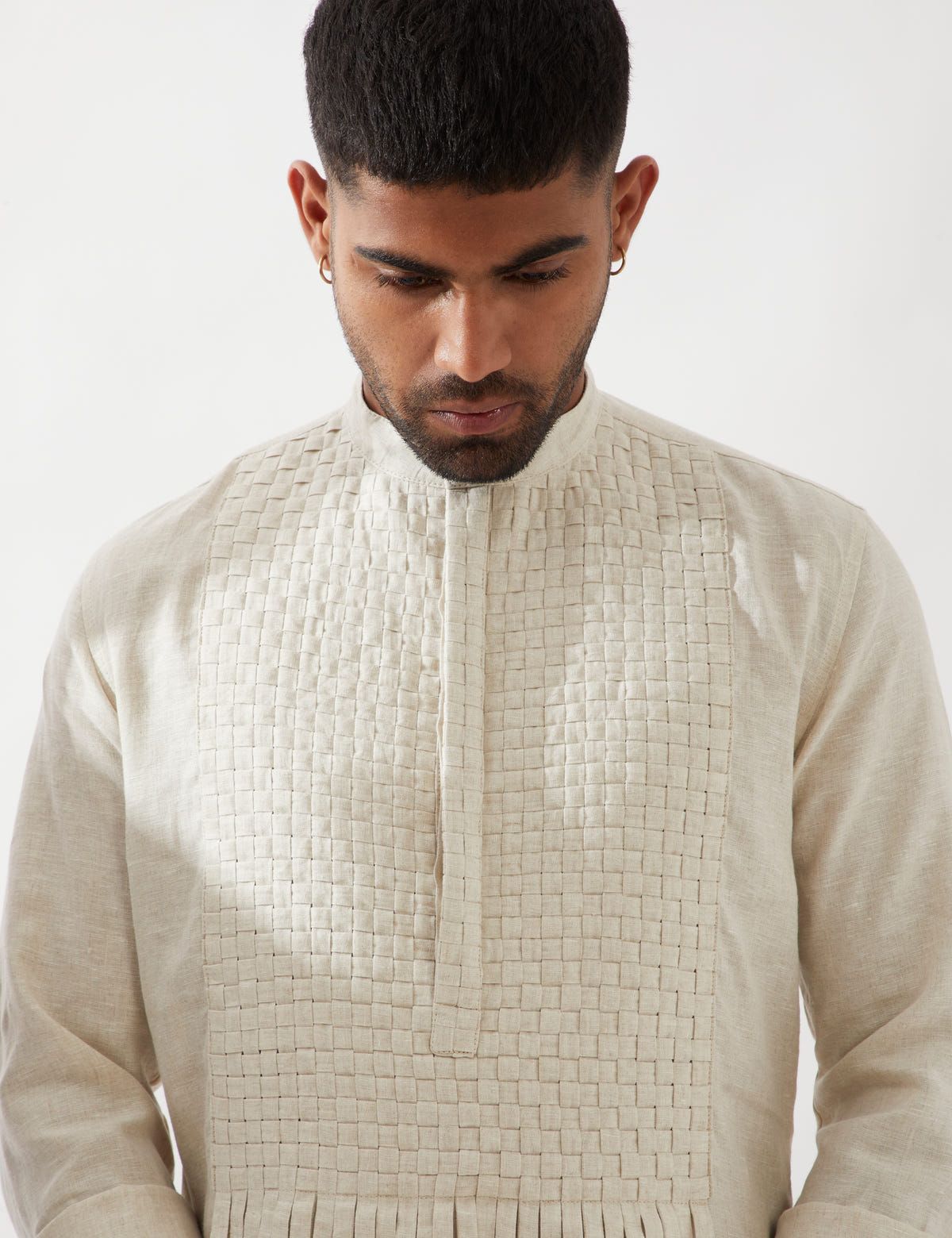 BENJAMIN KURTA SET - IVORY - image 6