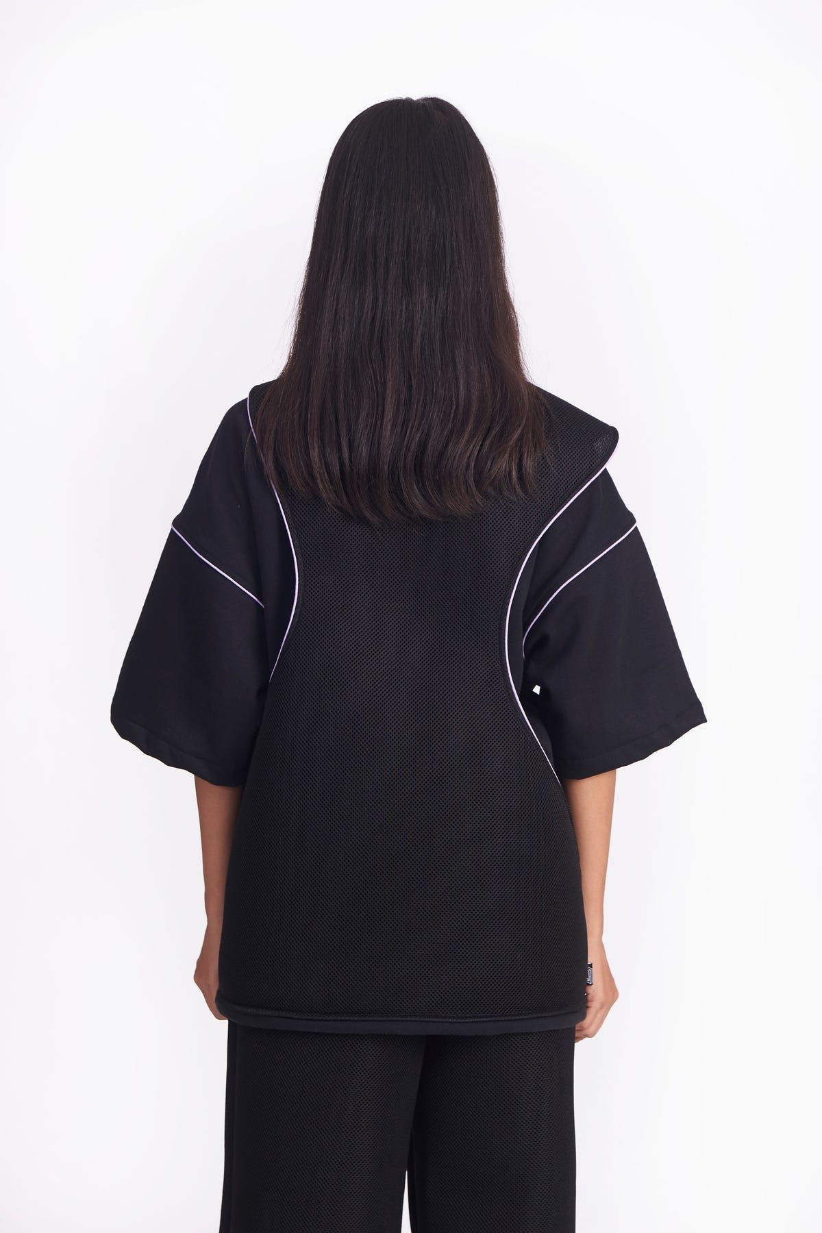 Synapses Fleece Mesh Top - image 6