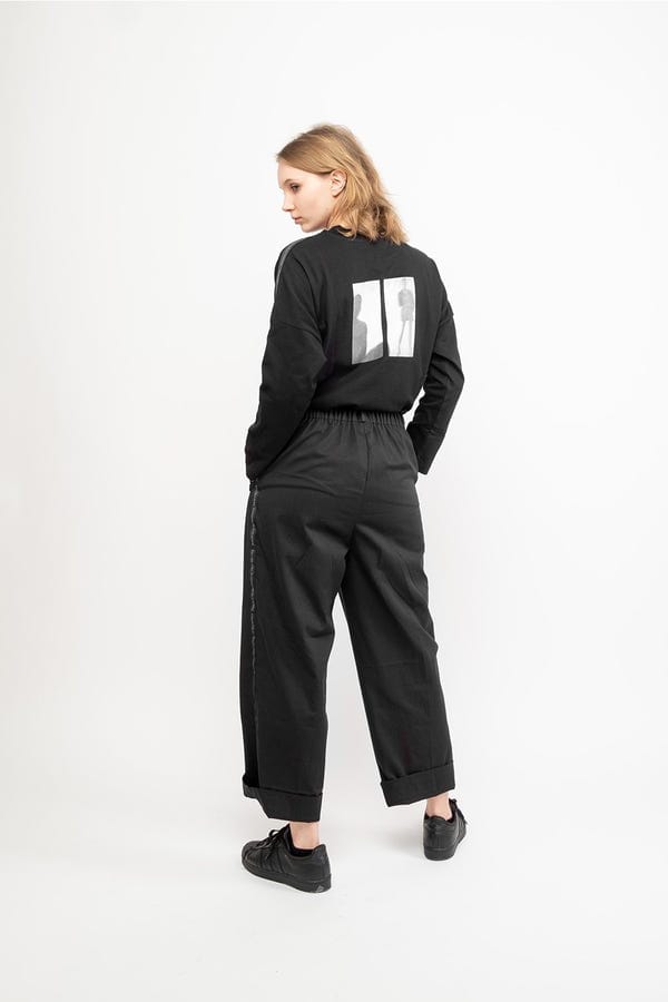 Biskit — Human Connection Black Pants
