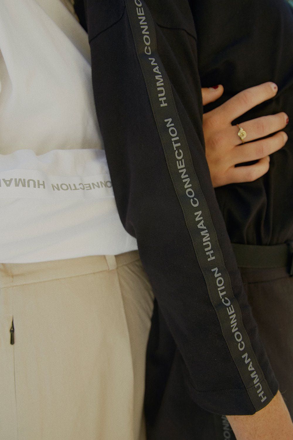 Black Human Connection 3/4 Sleeve T-Shirt - image 2