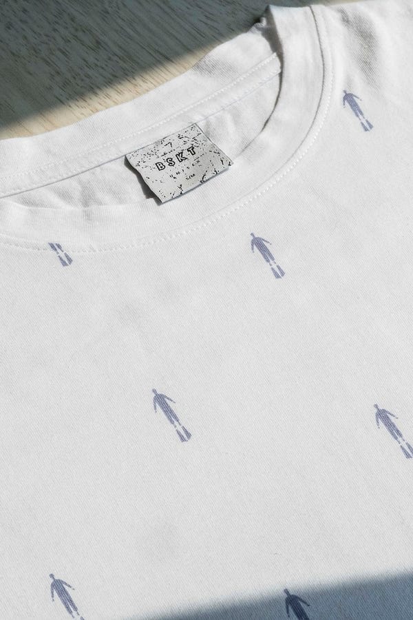 Biskit — Astro Print Drop Shoulder T-Shirt