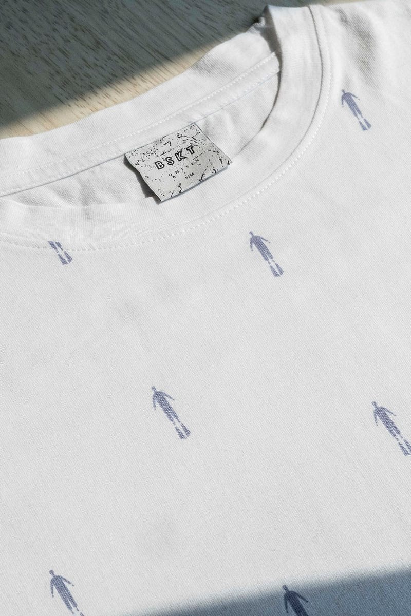 Astro Print Drop Shoulder T-Shirt