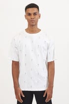 Astro Print Drop Shoulder T-Shirt view 2