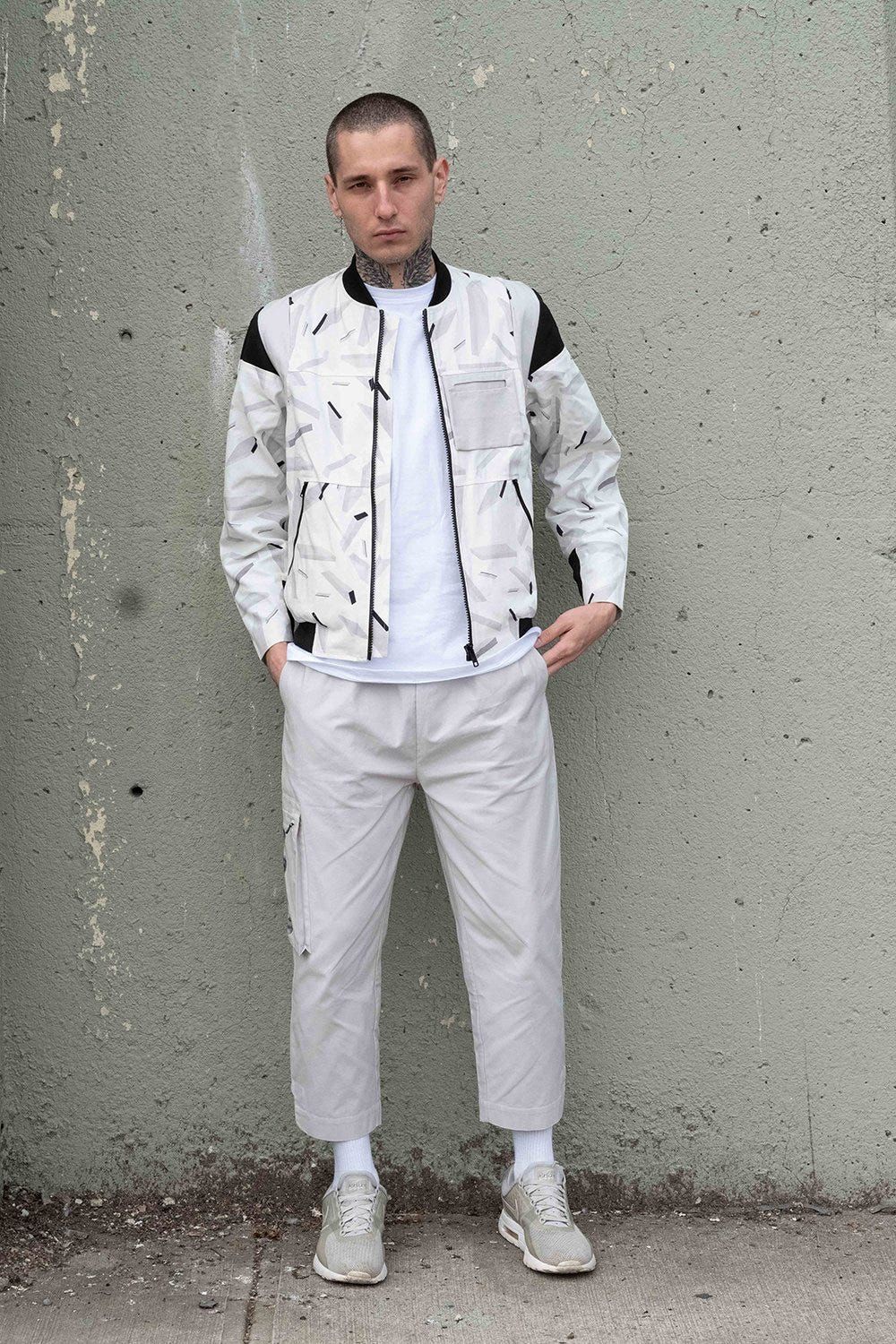 Space Debris Bomber Jacket - image 5