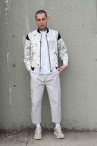 Space Debris Bomber Jacket view 5