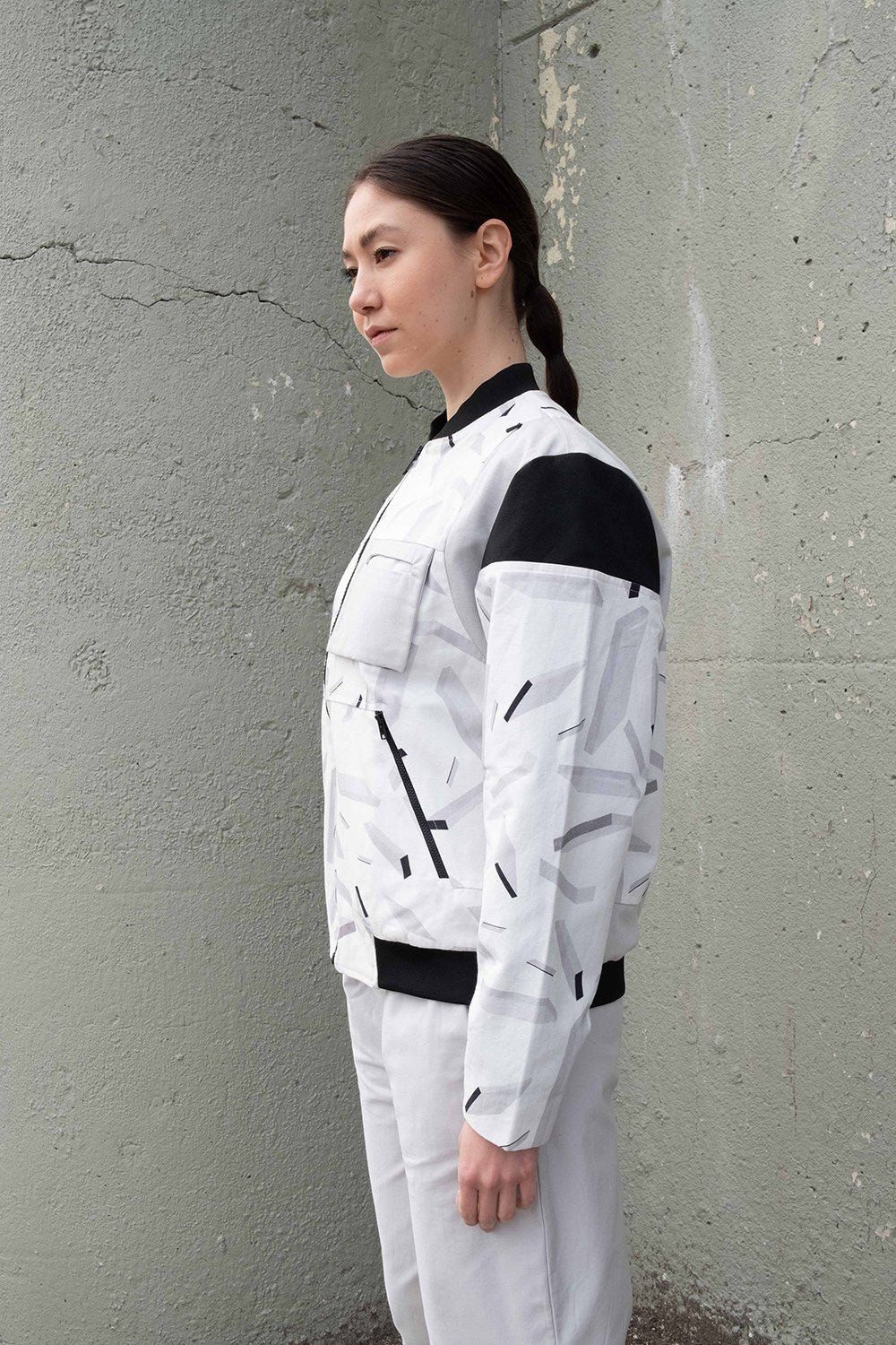 Space Debris Bomber Jacket - image 6
