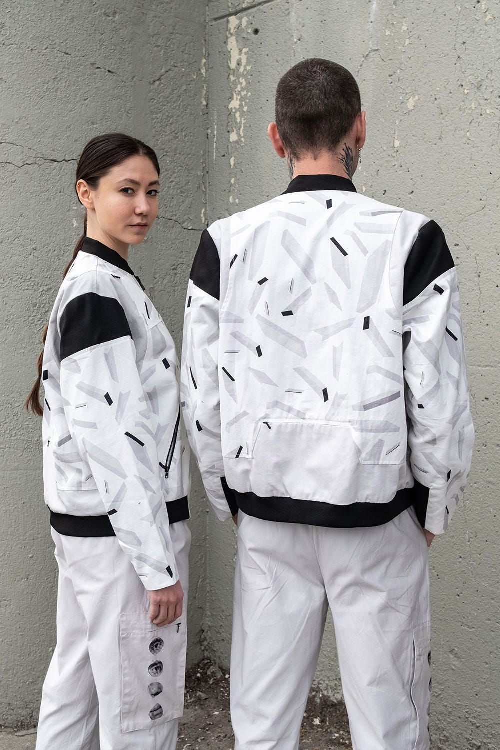 Space Debris Bomber Jacket - image 7