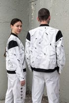 Space Debris Bomber Jacket view 7