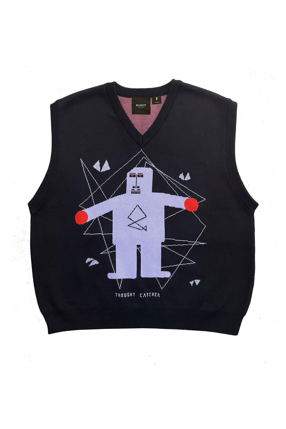 Thought Catcher Sweater Vest - image 1