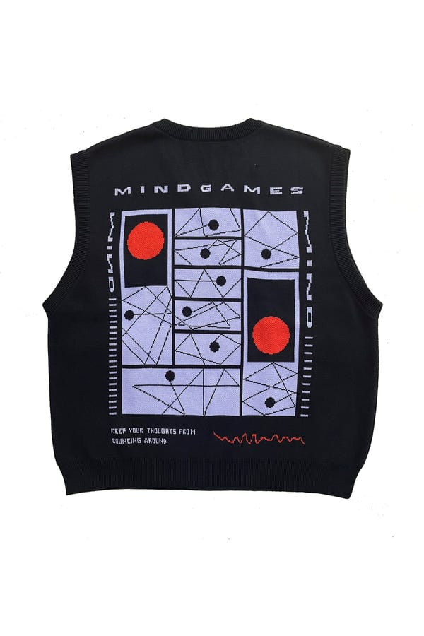Biskit — Thought Catcher Sweater Vest