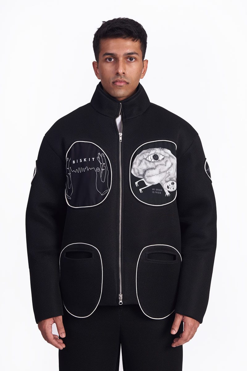 My Brain is Fried Mesh Jacket