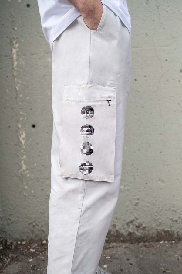 Biskit — Axis Grey "RS" Trousers