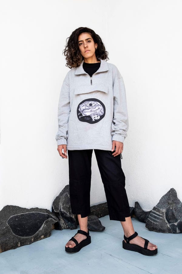 Biskit — My Brain is Fried Sweatshirt