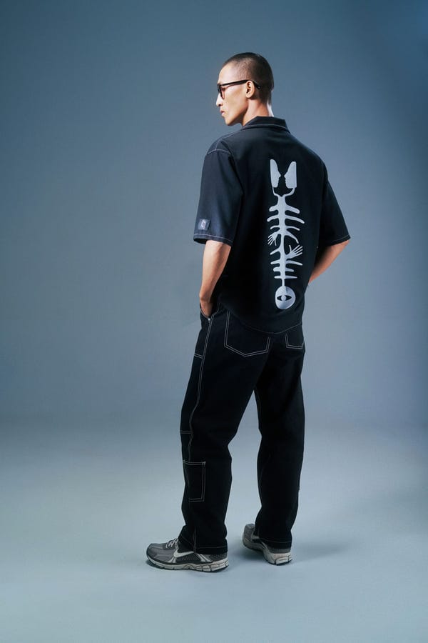 Biskit — Spinal Cord Printed Shirt