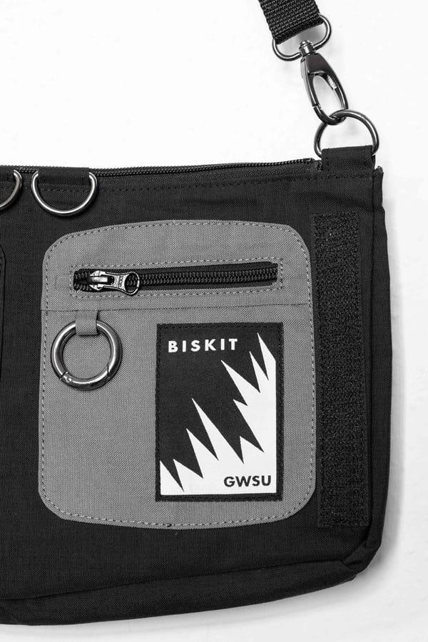 Biskit — 24H Raver Bag Black | BISKIT X GWSU
