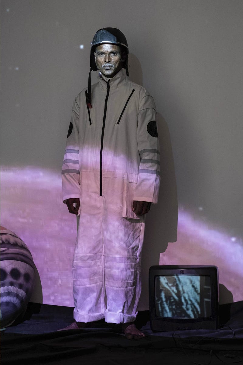 RS Jumpsuit With Orbit-Green Reflective Panels