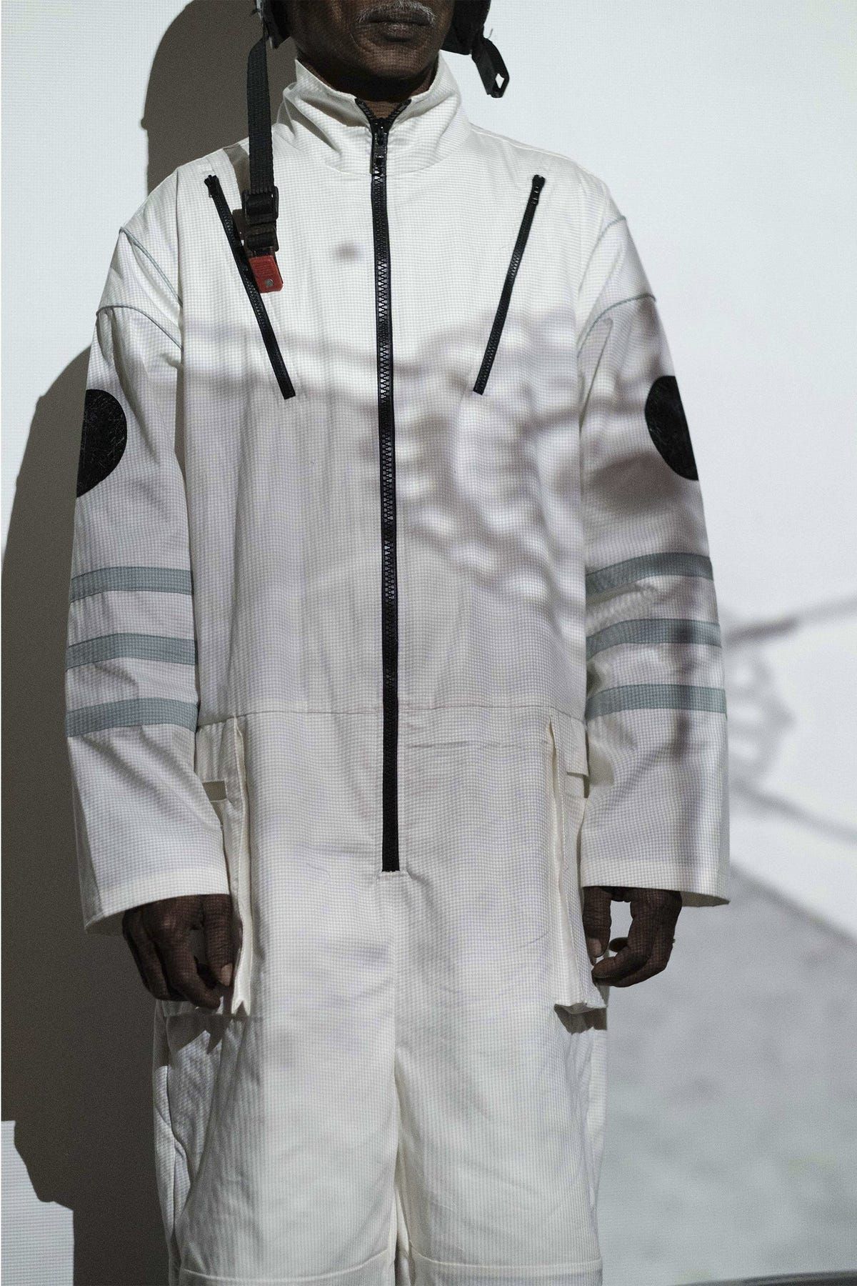 RS Jumpsuit With Orbit-Green Reflective Panels - image 4