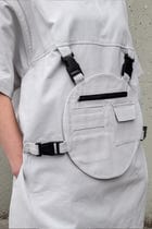Axis Grey Tunic with Detachable Circular Bag view 2
