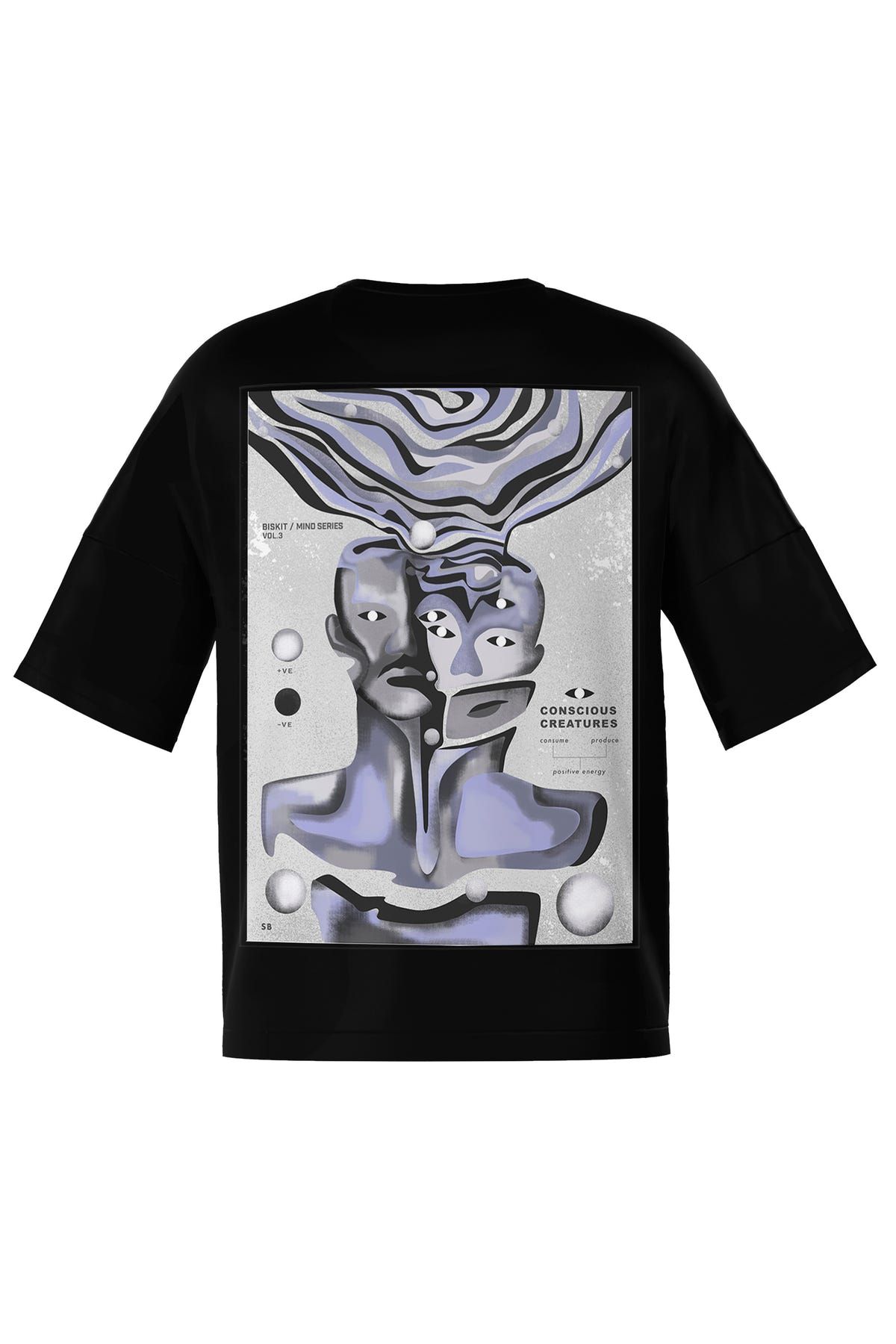 Conscious Creatures T-Shirt Black - image 1