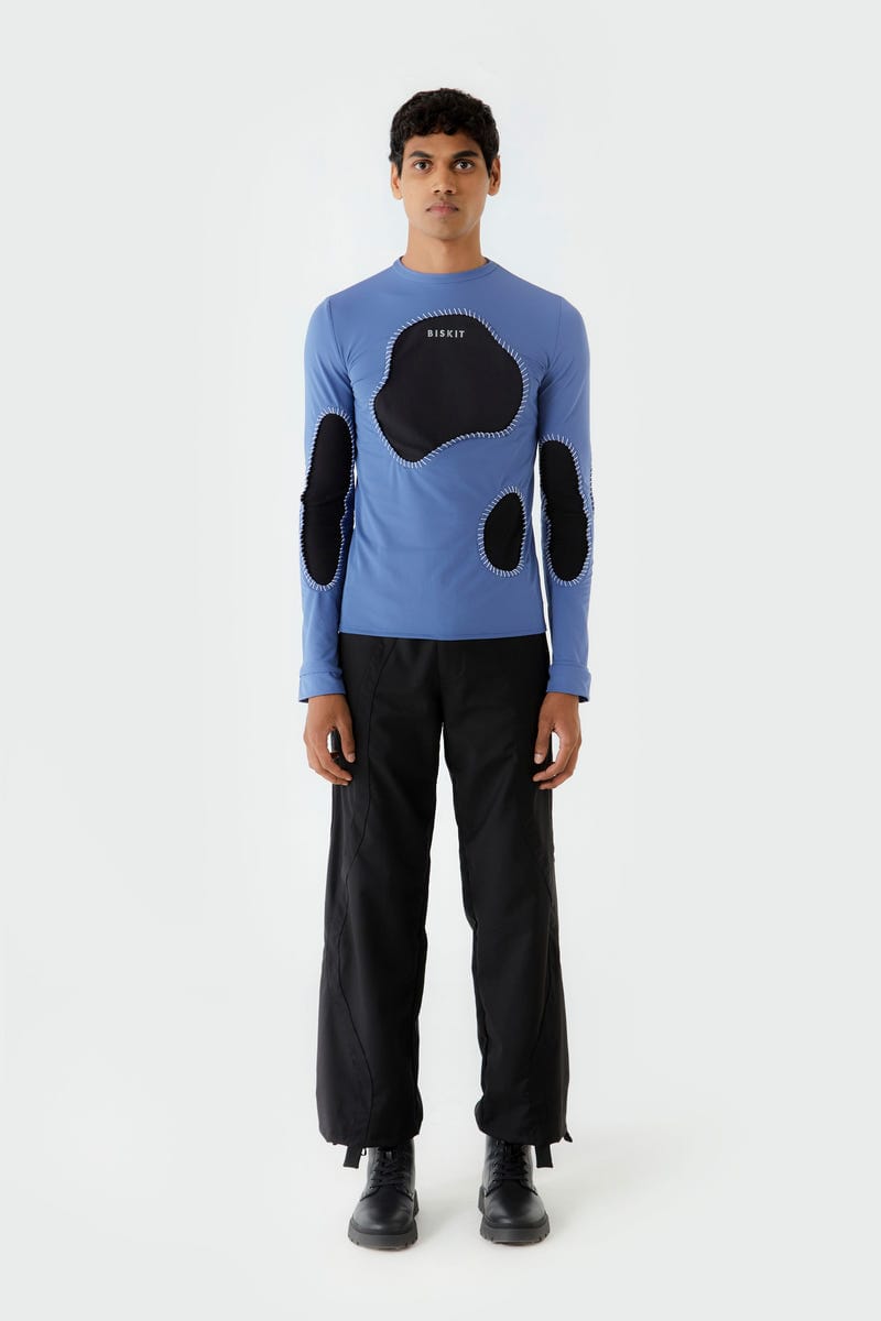 Cellular Top Blue