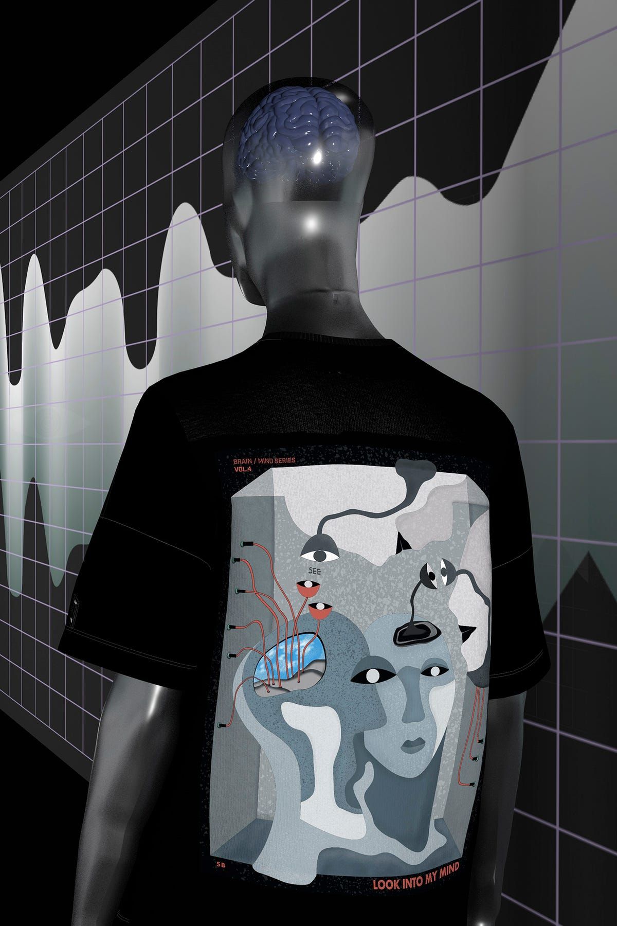 Look Into My Mind T-Shirt - image 2
