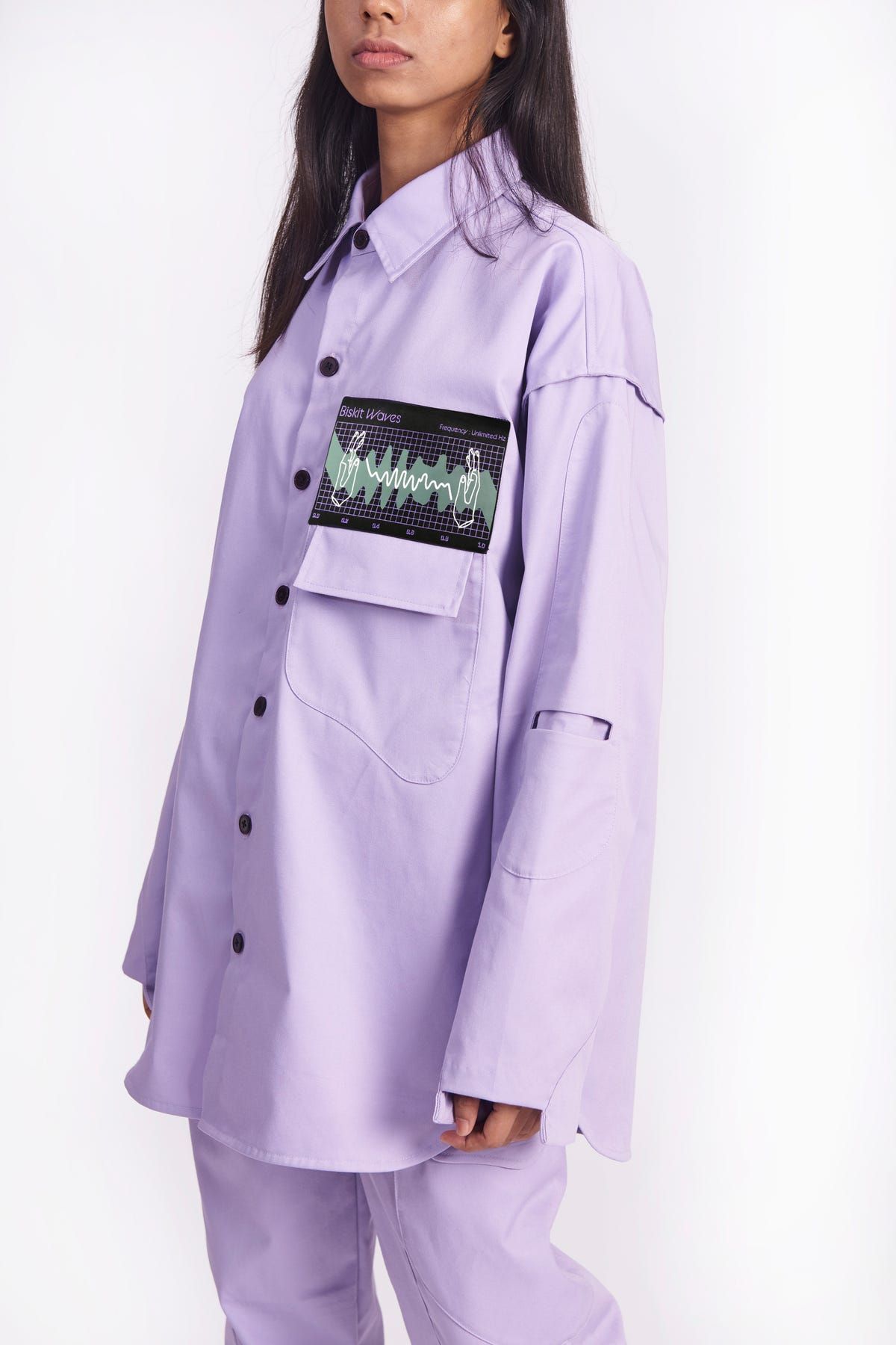 Frequency Lavender Shirt - image 2