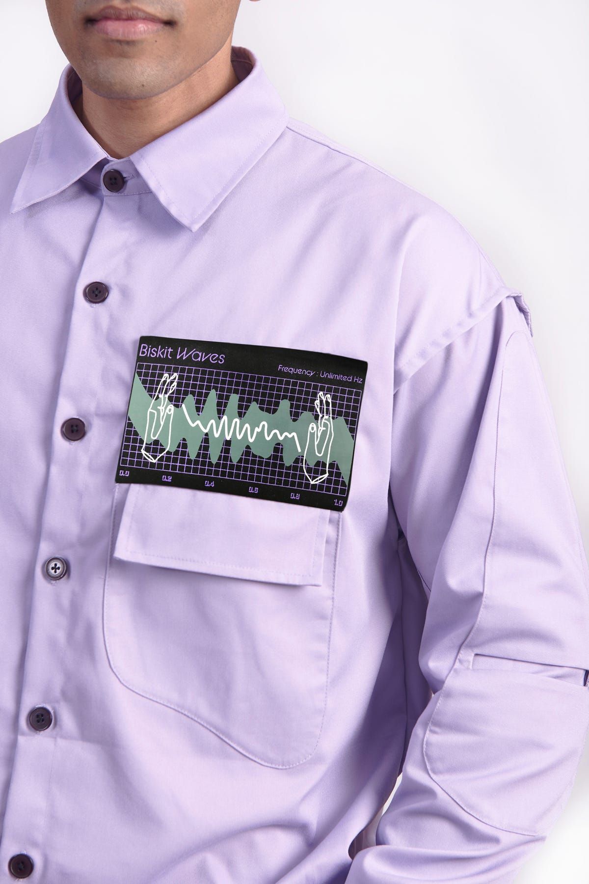 Frequency Lavender Shirt - image 4
