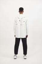 Space Debris Classic White Shirt view 4