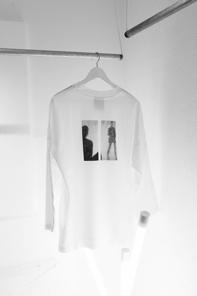 White Smoke Machine 3/4 Sleeve T-shirt