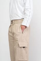 Human Connection Beige Cargo Pants view 2