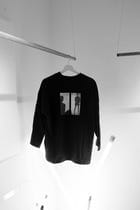 Smoke Machine Black 3/4 Sleeve Tee view 1