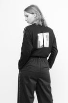 Smoke Machine Black 3/4 Sleeve Tee view 3