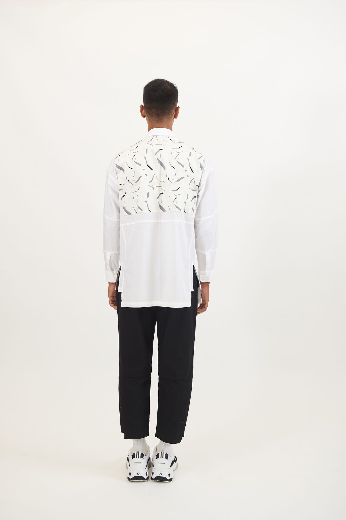 Space Debris White Shirt with Camo Pocket (Single Edition) - image 5