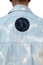 Orbit-Green Vest with Circular Space Patch view 3